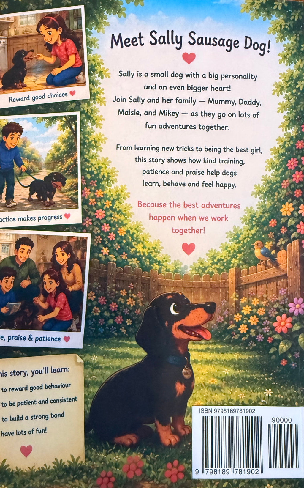 Sally Sausage Dog - Kids Educational Storybook