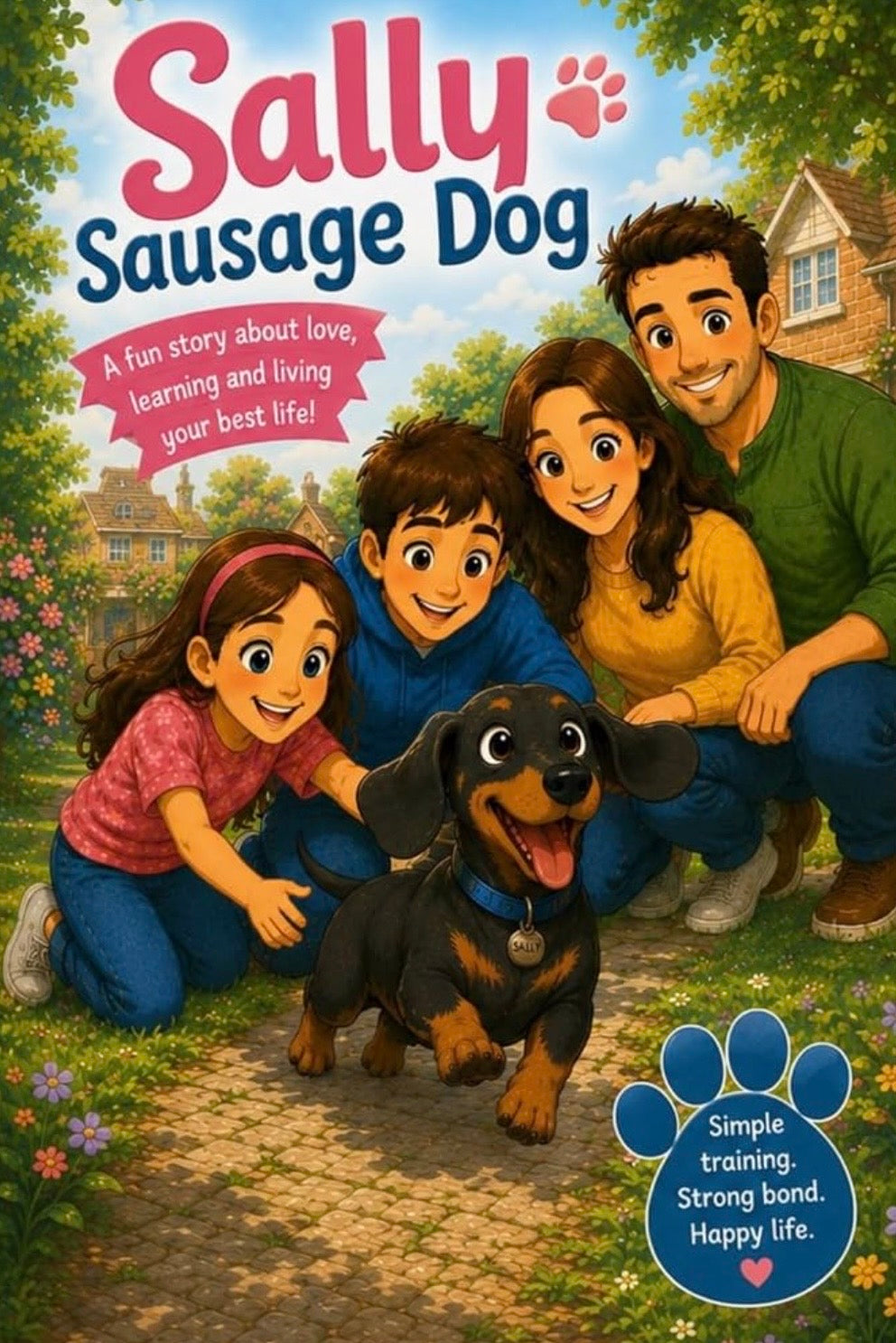 Sally Sausage Dog - Kids Educational Storybook