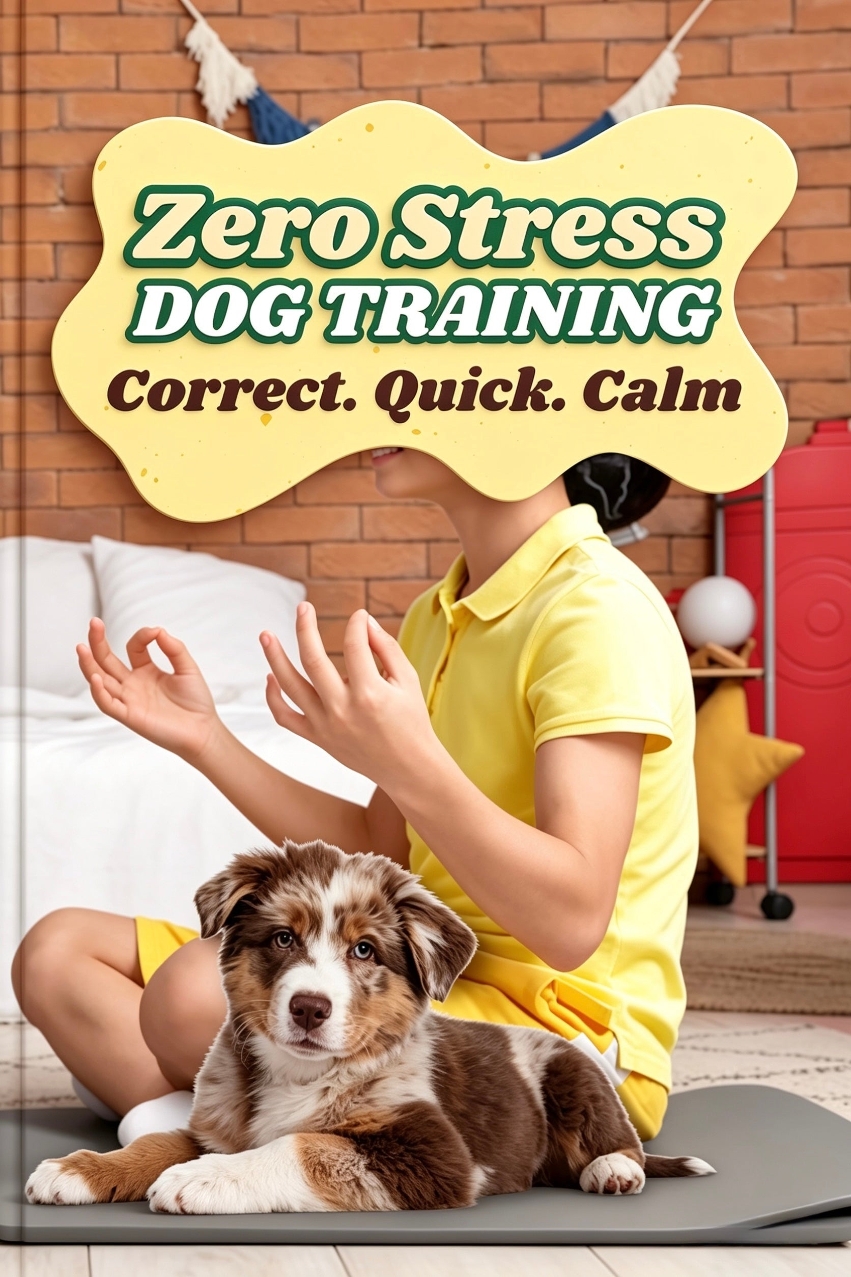 Zero Stress Dog Training: Correct, Quick & Kind Paperback Book